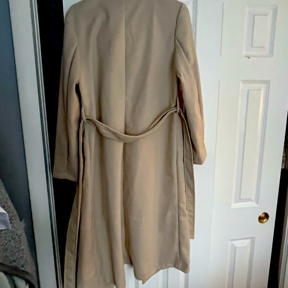 SHEIN long trench coat